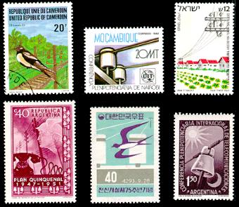 A Variety of Insulators on Stamps