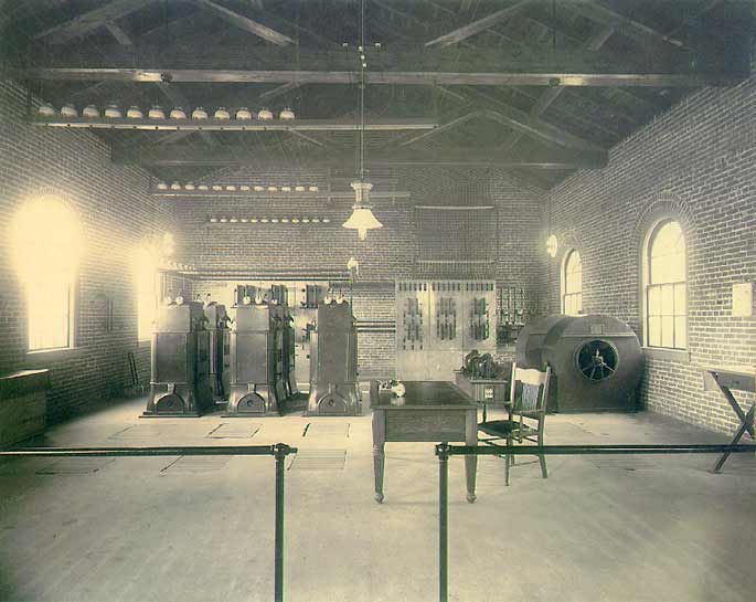 The Inside of the Rossland Substation