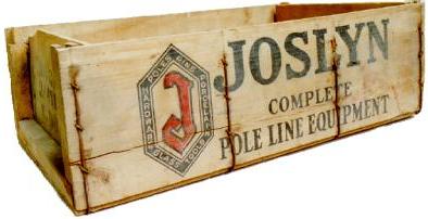 Wooden Box for Joslyn Steel Pins