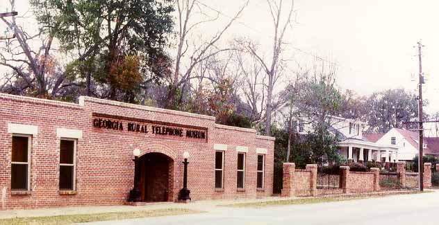 The Georgia Rural Telephone Museum - Leslie, GA on SR 195