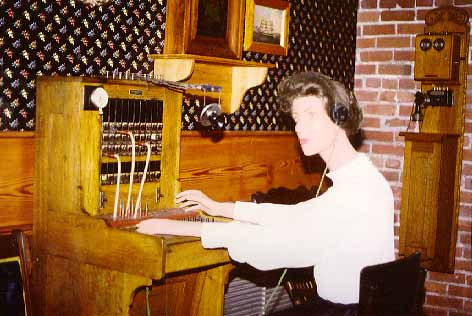 Early Telephone Switchboard