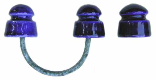 Blue Porcelain Insulators