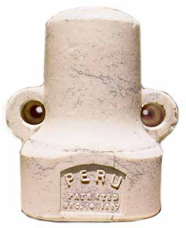 Peru Unglazed Fuse Holder