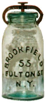 Early Brookfield Fruit Jar