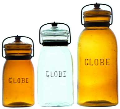 A Collection of Globe Jars