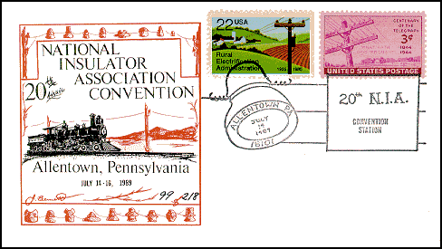 National Insulator Association Cacheted Envelope
