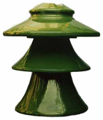 Green Lilly Shell Delta Insulator