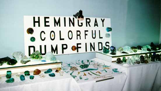 Hemingray Colorful Dump Finds - Roger Lucas, Columbus, Indiana